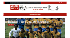 Desktop Screenshot of miroirdufootball.com