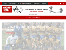Tablet Screenshot of miroirdufootball.com